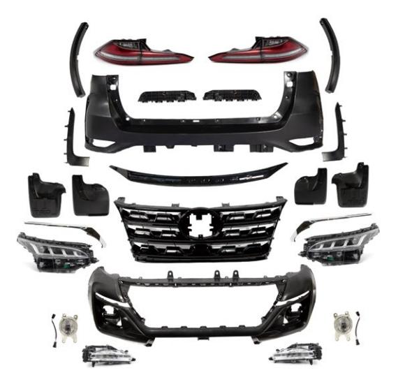 Body Kit Toyota Fortuner 2015 Upgrade naar Fortuner 2021 Laag Type