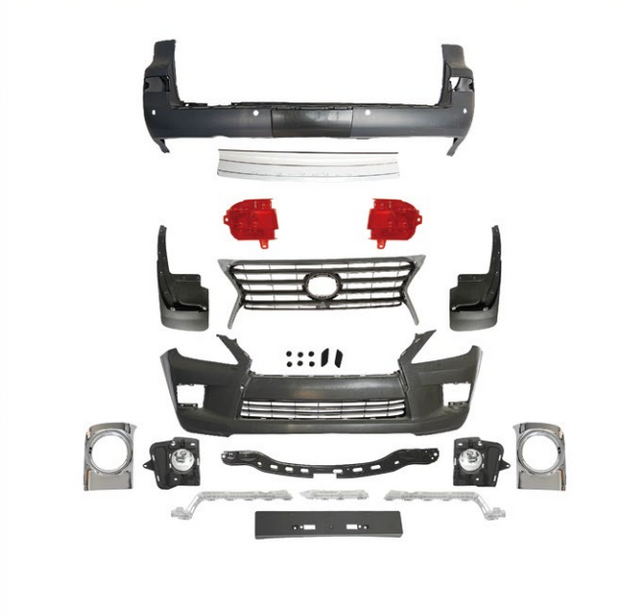 LX570 2008 omgezet in 2012 Model Body Kit