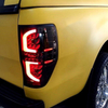 Ford Ranger Modified LED Taillights - Rear Driving, Brake, Reverse, Turn Signal Lamps for T6, T7, T8 (2012-2021)