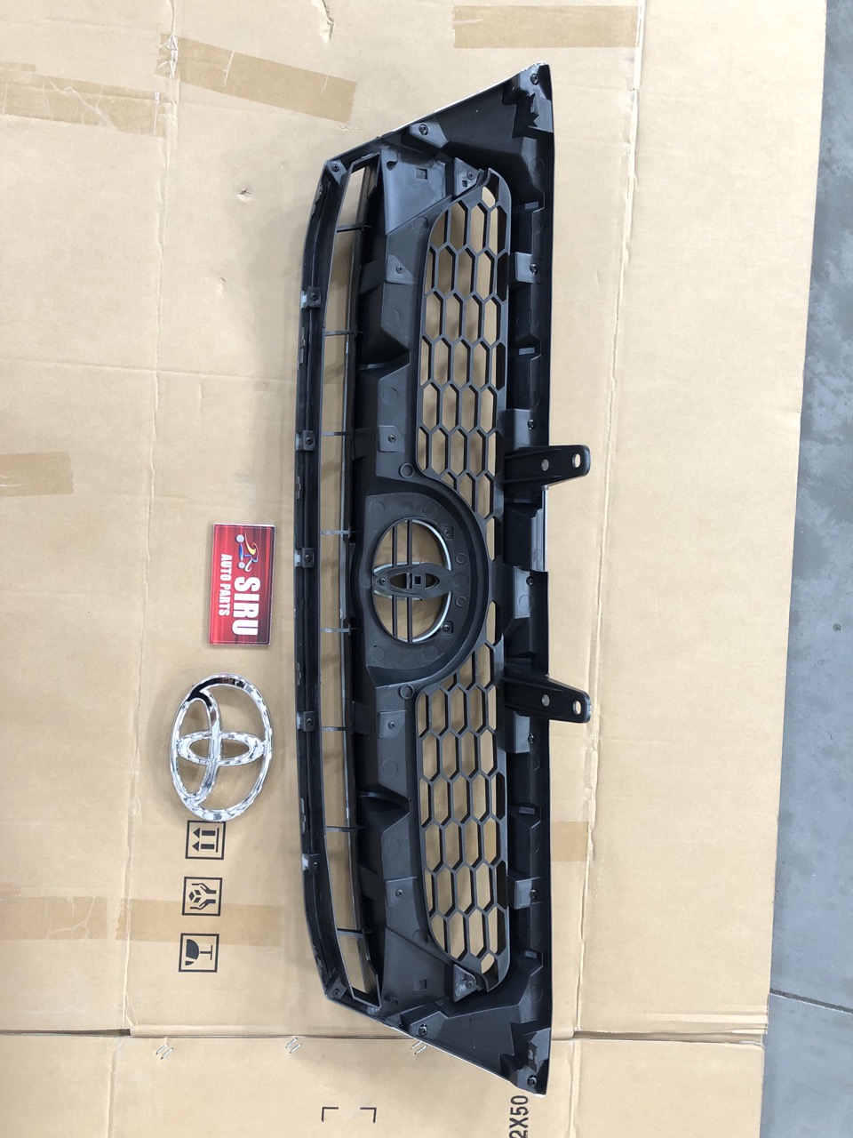 Toyota Hilux Vigo 2008 OEM Grille Half Chromed
