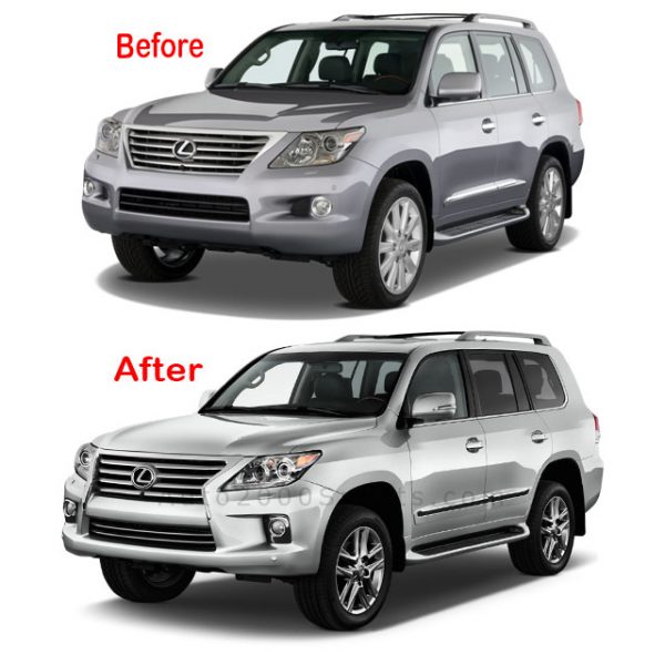 LX570 2008 converted to 2012 Model Body Kit